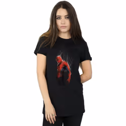 Marvel - T-shirt - Femme (Noir)