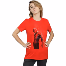 Marvel - T-shirt - Femme (Rouge)