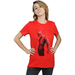 Marvel - T-shirt - Femme (Rouge)
