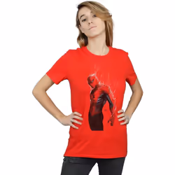 Marvel - T-shirt - Femme (Rouge)