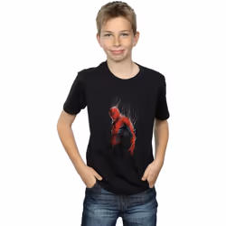 Marvel - T-shirt - Garçon (Noir)