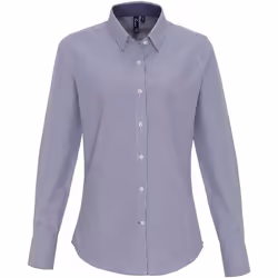 Premier - Blouse - Femme (Blanc / bleu marine)