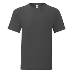 Fruit Of The Loom - T-shirt ICONIC - Hommes (Gris foncé)