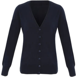 Premier - Cardigan ESSENTIAL - Femme (Bleu marine)