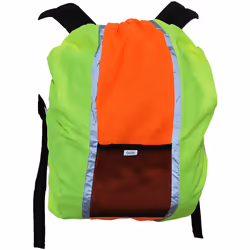 Yoko - Couverture pour sac à dos  (Lot de 2) (Jaune Hte Vis./Orange)