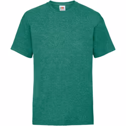 Fruit Of The Loom - T-Shirt à manches courtes - Enfant (Lot de 2) (Vert rétro chiné)