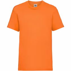 Fruit Of The Loom - T-Shirt à manches courtes - Enfant (Lot de 2) (Orange)