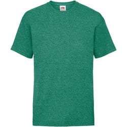 Fruit Of The Loom - T-Shirt à manches courtes - Enfant (Lot de 2) (Vert rétro chiné)