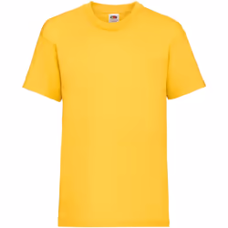 Fruit Of The Loom - T-Shirt à manches courtes - Enfant (Lot de 2) (Tournesol)