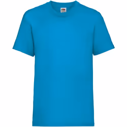 Fruit Of The Loom - T-Shirt à manches courtes - Enfant (Lot de 2) (Bleu azur)