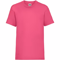 Fruit Of The Loom - T-Shirt à manches courtes - Enfant (Lot de 2) (Fuchsia)