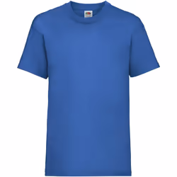 Fruit Of The Loom - T-Shirt à manches courtes - Enfant (Lot de 2) (Bleu royal)