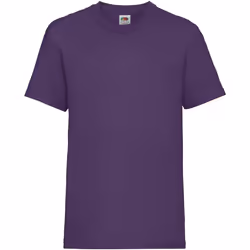 Fruit Of The Loom - T-Shirt à manches courtes - Enfant (Lot de 2) (Violet)