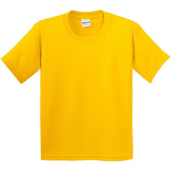 Gildan - T-Shirt - Enfant unisexe (Jaune)