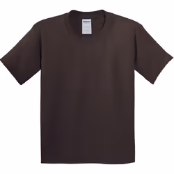 Gildan - T-Shirt - Enfant unisexe (Chocolat)
