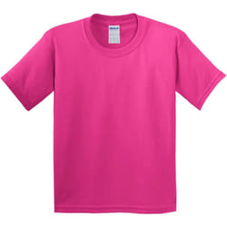 Gildan - T-Shirt - Enfant unisexe (Rose)