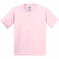 Gildan - T-Shirt - Enfant unisexe (Rose clair)