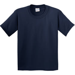 Gildan - T-Shirt - Enfant unisexe (Bleu marine)