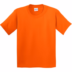 Gildan - T-Shirt - Enfant unisexe (Orange)
