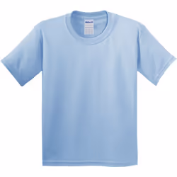 Gildan - T-Shirt doux - Enfant (Lot de 2) (Bleu clair)