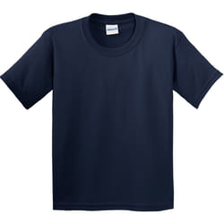 Gildan - T-Shirt doux - Enfant (Lot de 2) (Bleu marine)
