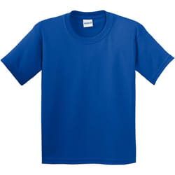 Gildan - T-Shirt doux - Enfant (Lot de 2) (Bleu royal)