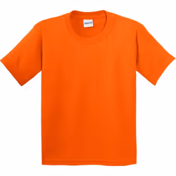 Gildan - T-Shirt doux - Enfant (Lot de 2) (Orange)