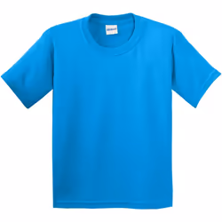 Gildan - T-Shirt doux - Enfant (Lot de 2) (Saphir)