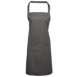 Premier - Tablier avec poche (Lot de 2) - Taille unique (Gris foncé)