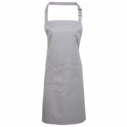 Premier - Tablier avec poche (Lot de 2) - Taille unique (Argent)