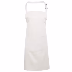 Premier - Tablier avec poche (Lot de 2) - Taille unique (Blanc)