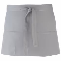 Premier - Tablier de bar à 3 poches (Lot de 2) - Taille unique (Argent)