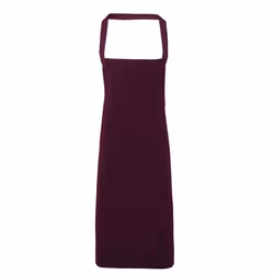Premier - Tablier sans poche (Lot de 2) - Taille unique (Aubergine)