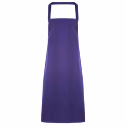 Premier - Tablier sans poche (Lot de 2) - Taille unique (Pourpre)