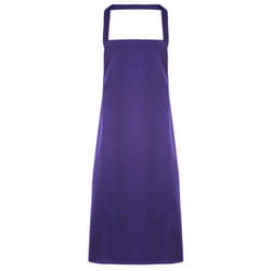 Premier - Tablier sans poche (Lot de 2) - Taille unique (Pourpre)