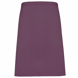 Premier - Tablier mi-long (Lot de 2) - Taille unique (Aubergine)