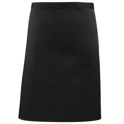 Premier - Tablier mi-long (Lot de 2) - Taille unique (Noir)