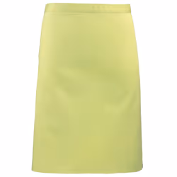 Premier - Tablier mi-long (Lot de 2) - Taille unique (Vert citron)