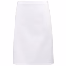 Premier - Tablier mi-long (Lot de 2) - Taille unique (Blanc)