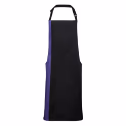 Premier - Tablier en contraste (Lot de 2) - Taille unique (Noir/Pourpre)