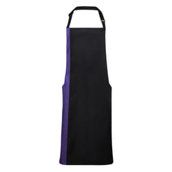 Premier - Tablier en contraste (Lot de 2) - Taille unique (Noir/Pourpre)