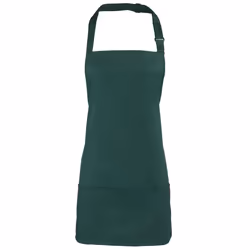 Premier - Tablier de restauration (Lot de 2) - Taille unique (Vert bouteille)