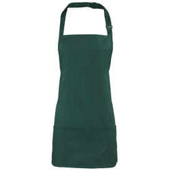 Premier - Tablier de restauration (Lot de 2) - Taille unique (Vert bouteille)