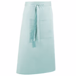 Premier - Tablier de bar style continental long (Lot de 2) - Taille unique (Eau)