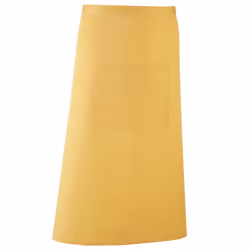 Premier - Tablier de bar style continental long (Lot de 2) - Taille unique (Tournesol)
