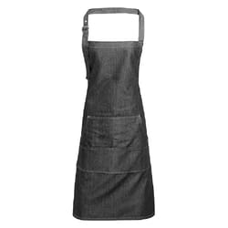 Premier - Tablier en jean (Lot de 2) - Taille unique (Noir)