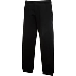 Fruit Of The Loom - Pantalon de jogging - Enfant (Lot de 2) (Noir)
