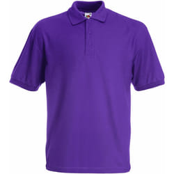 Fruit Of The Loom - Polo à manches courtes - Enfant (Lot de 2) (Violet)