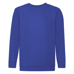 Fruit Of The Loom - Sweatshirt - Enfant unisexe (Lot de 2) (Bleu royal)