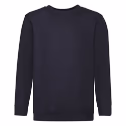 Fruit Of The Loom - Sweatshirt - Enfant unisexe (Lot de 2) (Bleu marine profond)
